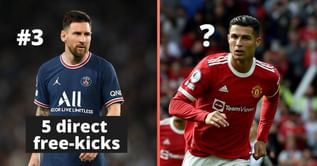 5 most successful free-kick takers in UEFA Champions League history