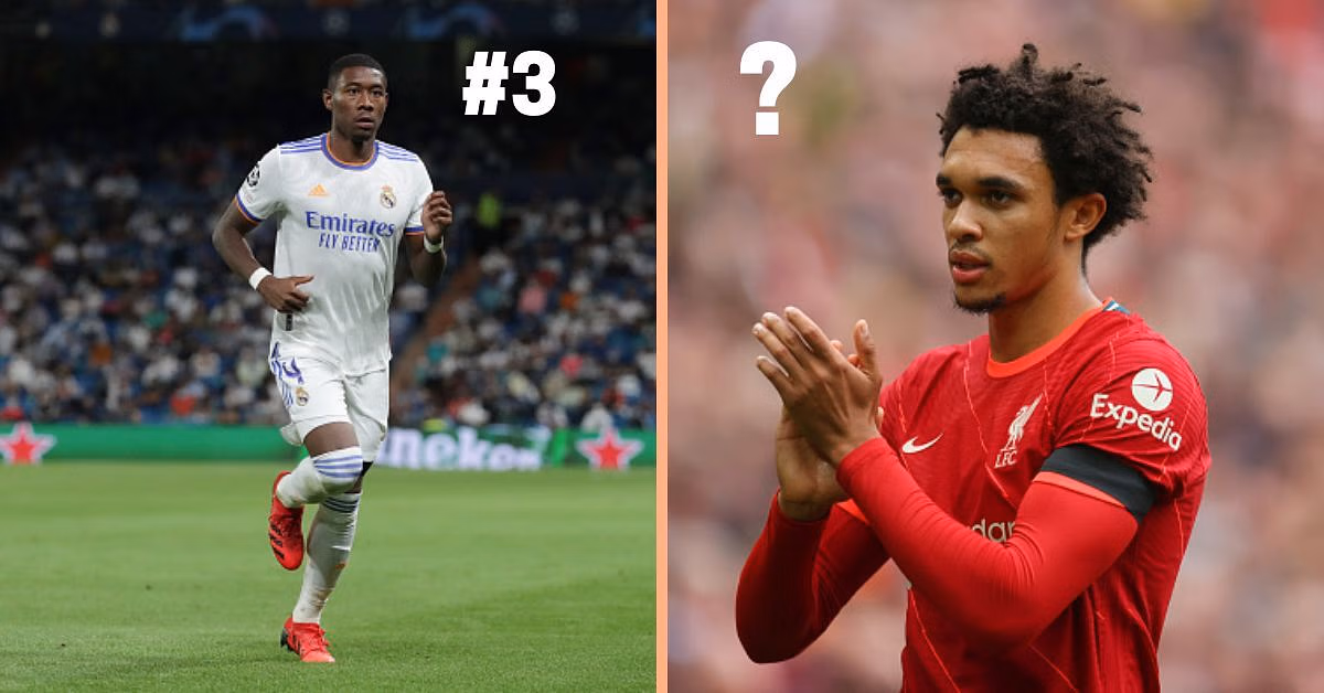 David Alaba and Trent Alexander-Arnold