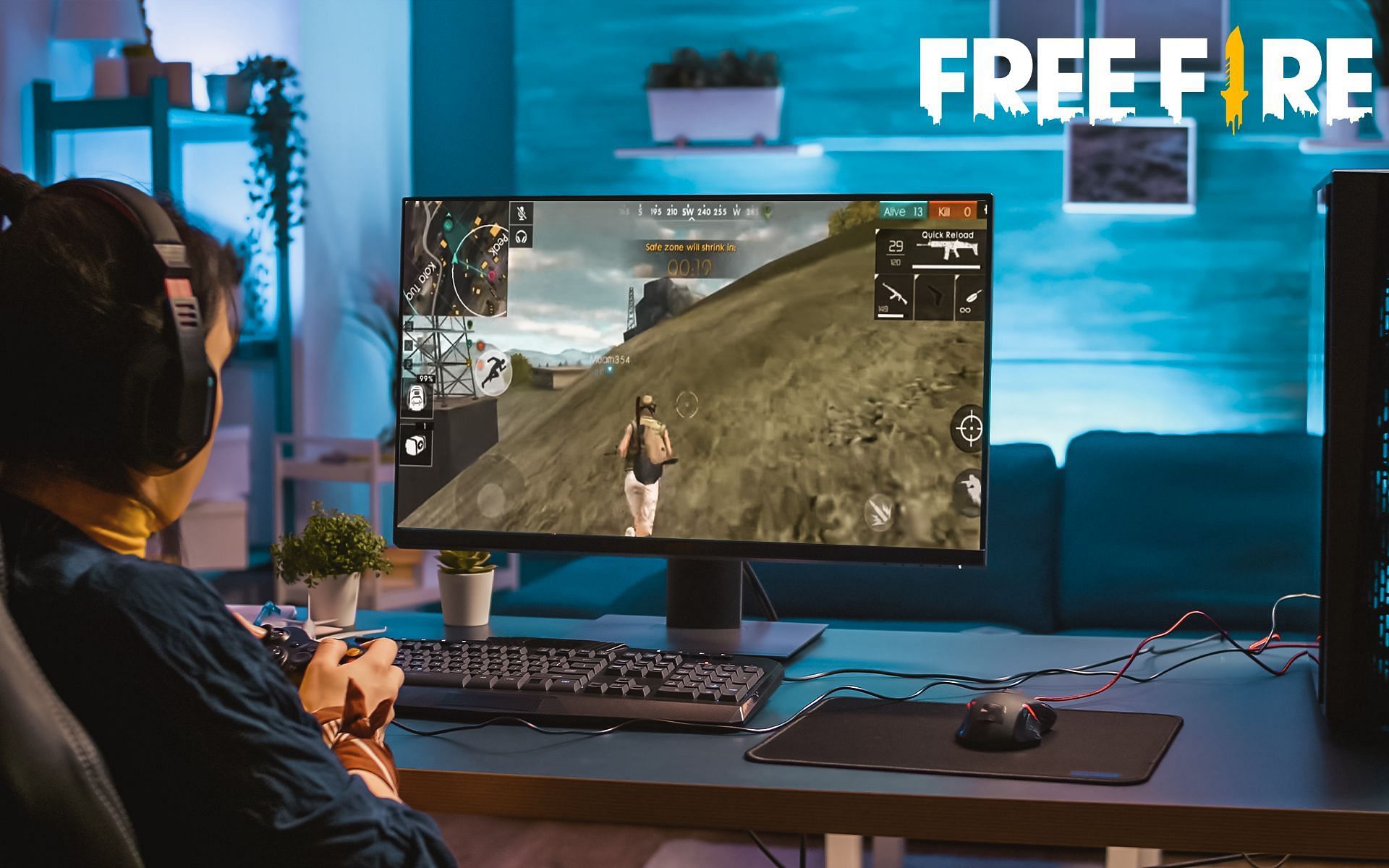 Users can enjoy Free Fire through emulators (Image via Sportskeeda)