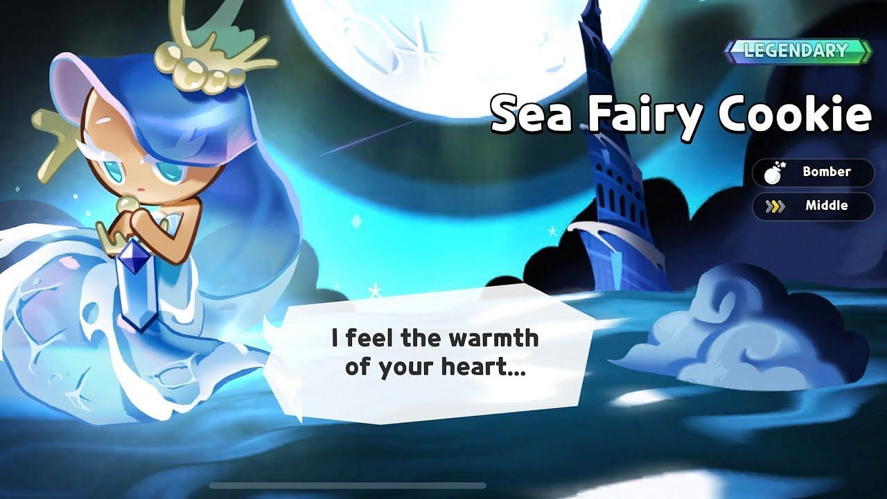 Sea Fairy Cookie from Cookie Run: Kingdom (Image via Cookie Run: Kingdom)