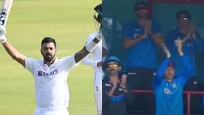 [Watch] KL Rahul reaches record-breaking century with a cheeky four in 1st India vs South Africa Test