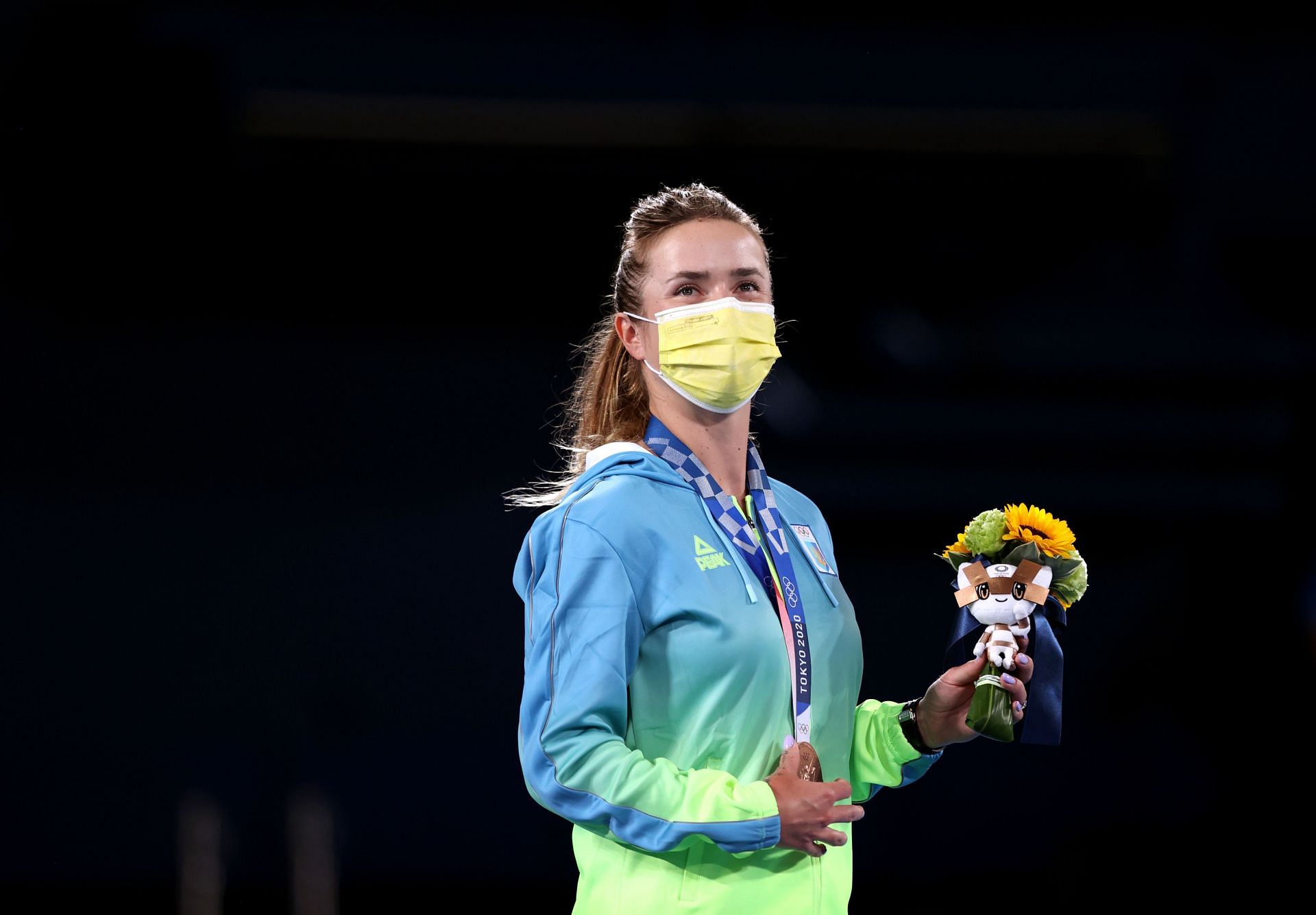 Svitolina won the Olympic bronze in Tokyo