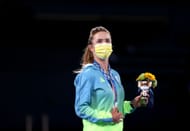 Svitolina won the Olympic bronze in Tokyo