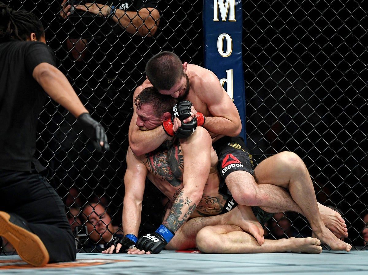 Conor McGregor&#039;s limitations on the ground were cruelly exposed by Khabib Nurmagomedov at UFC 229