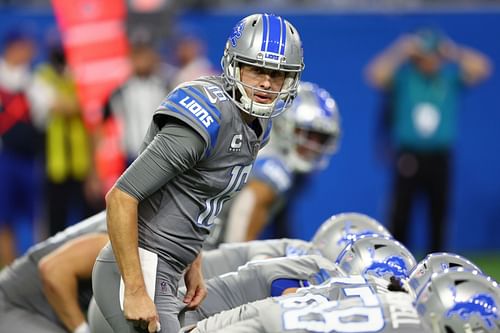 Detroit Lions quarterback Jared Goff