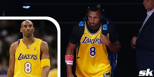 Nick Kyrgios took to Instagram to pay tribute to Kobe Bryant