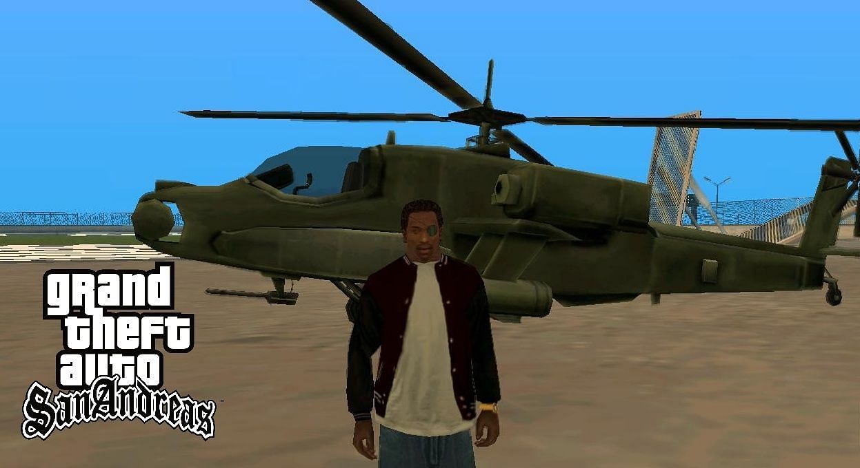 how to get a police helicopter in GTA San Andreas 