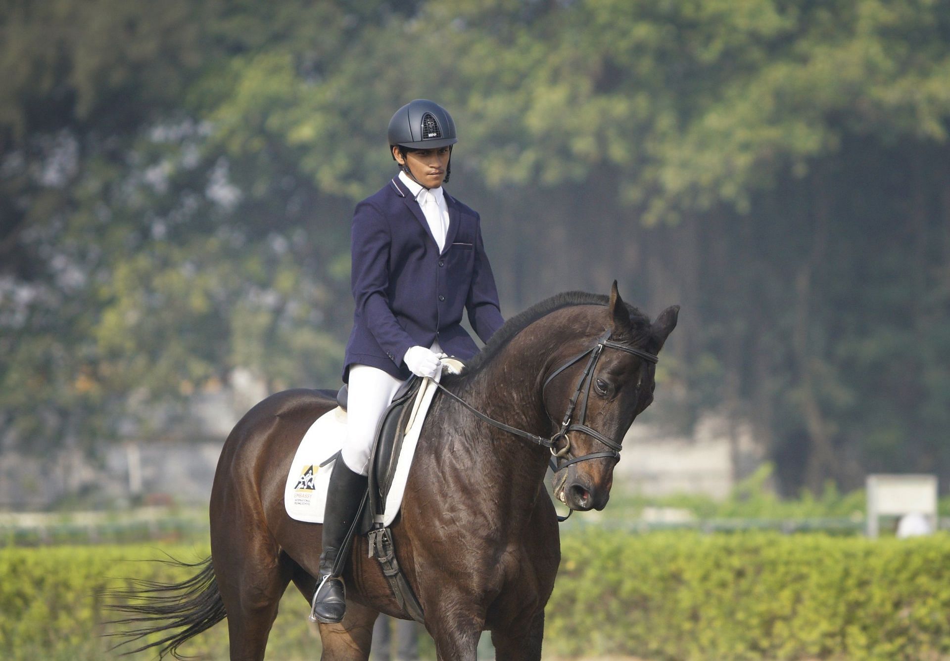 Moksh Kothari at the Amateur Riders Club. (PC: ARC)