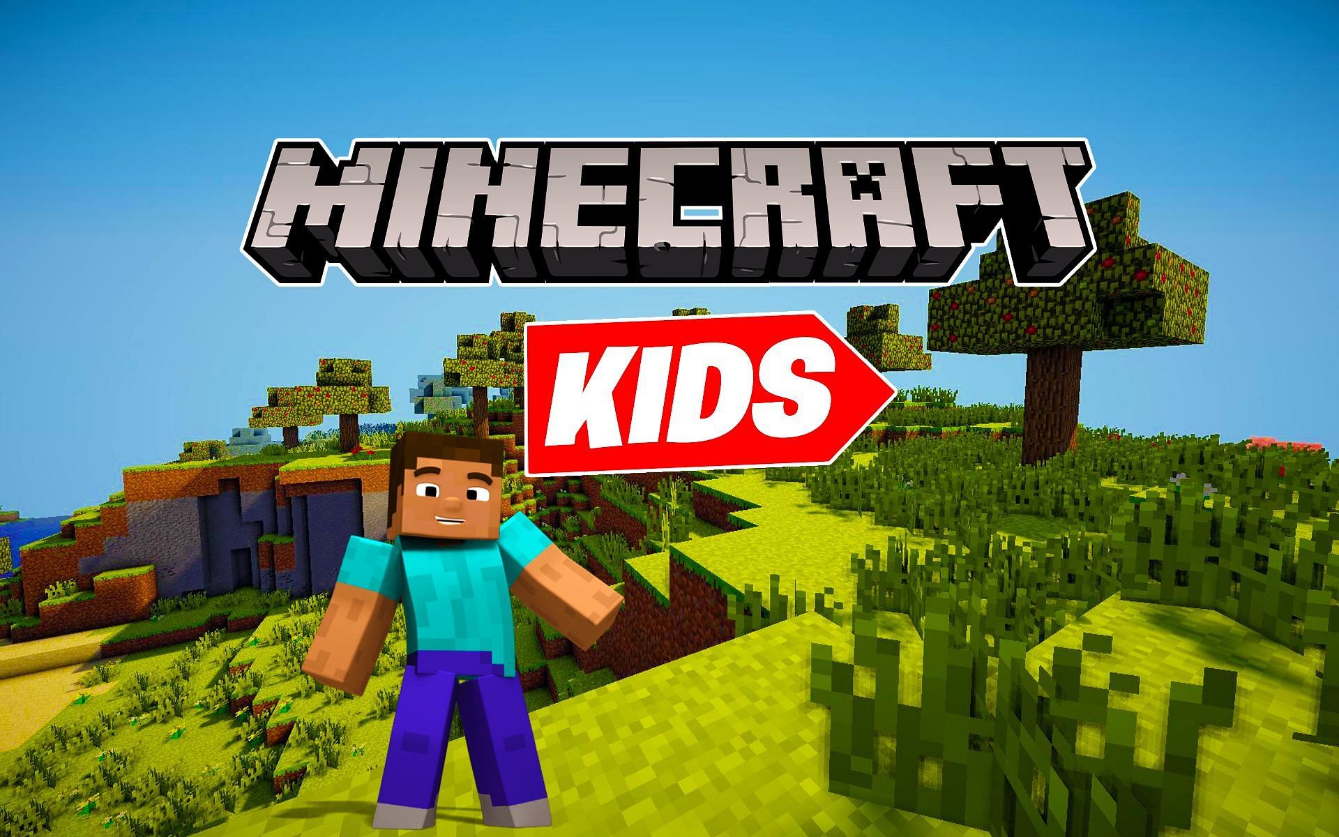 Many games like Minecraft are suitable for children (Image via Sportskeeda)