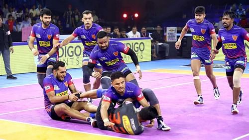 Dabang Delhi KC qualified for the final in the 2019 Pro Kabaddi League