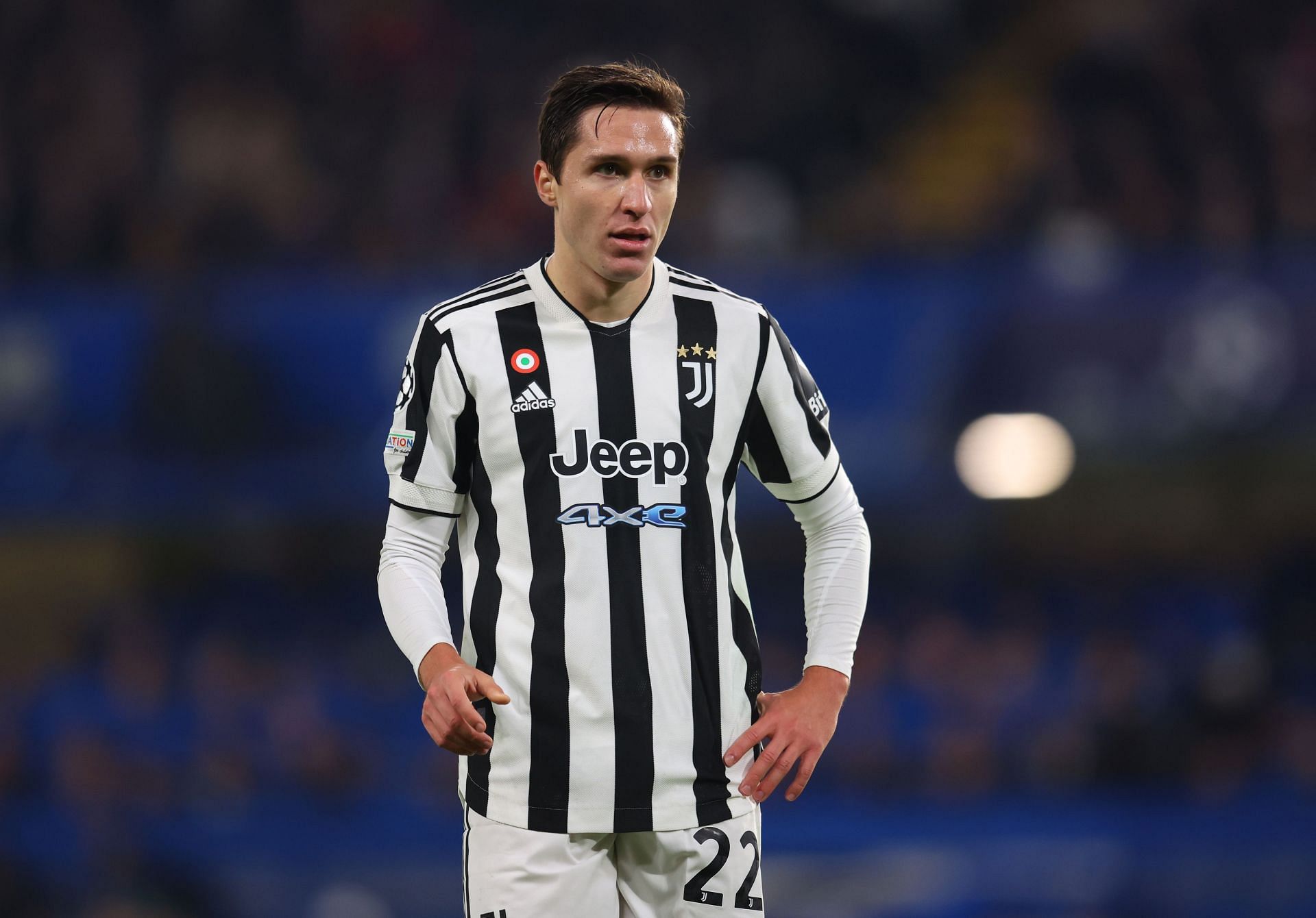 Italy star Federico Chiesa in action for Juventus