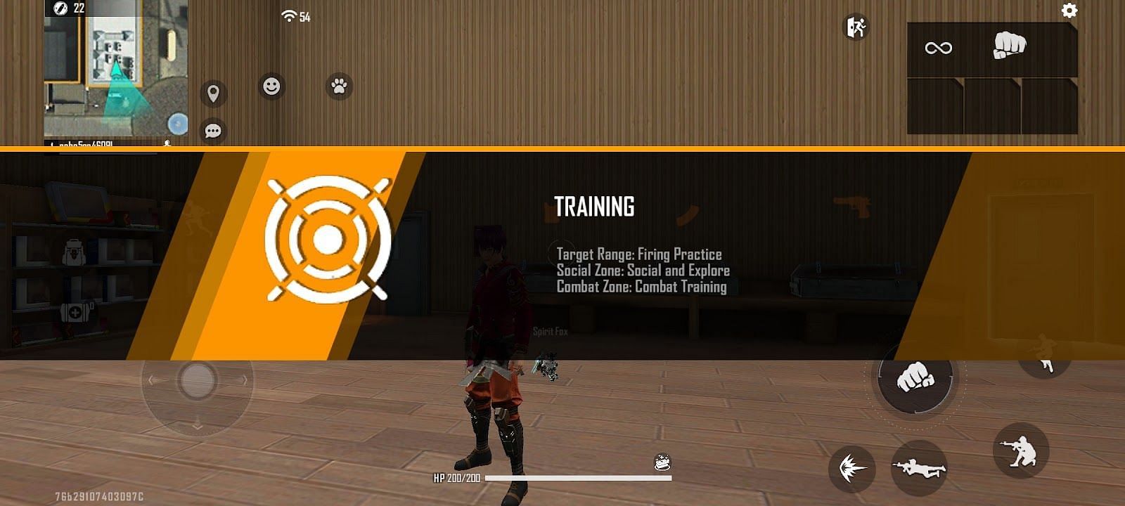 Players can use Free Fire&#039;s practice mode to test the new adjustments (Image via Garena Free Fire)