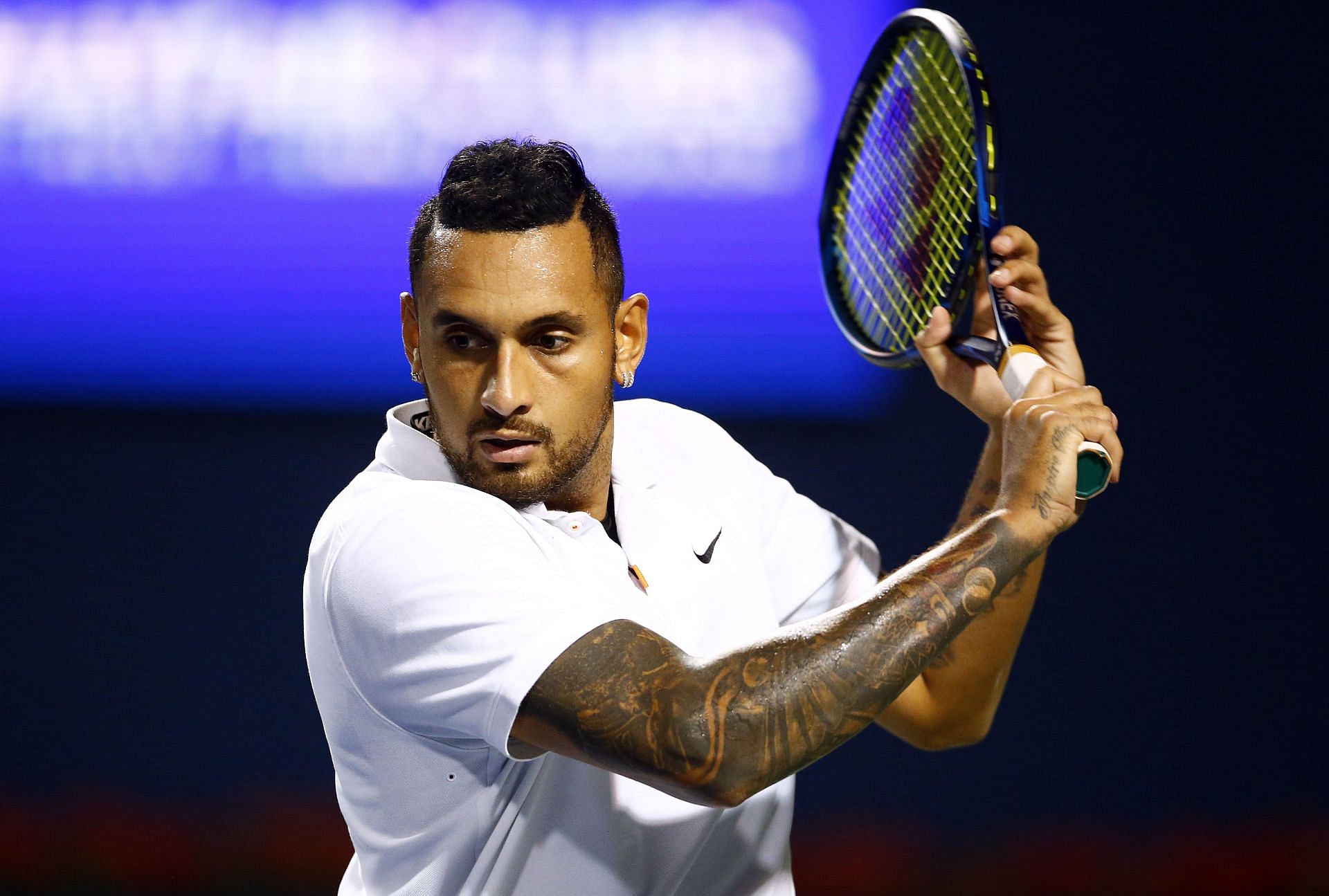 Nick Kyrgios at the National Bank Open 2021