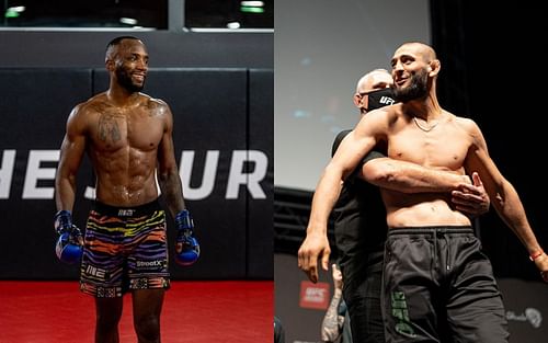 Leon Edwards (left), Khamzat Chimaev (right) [Images Courtesy: @leonedwardsmma @khamzat_chimaev on Instagram]