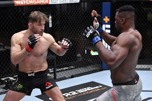 Stipe Miocic and Francis Ngannou faced each other in a rematch at UFC 260