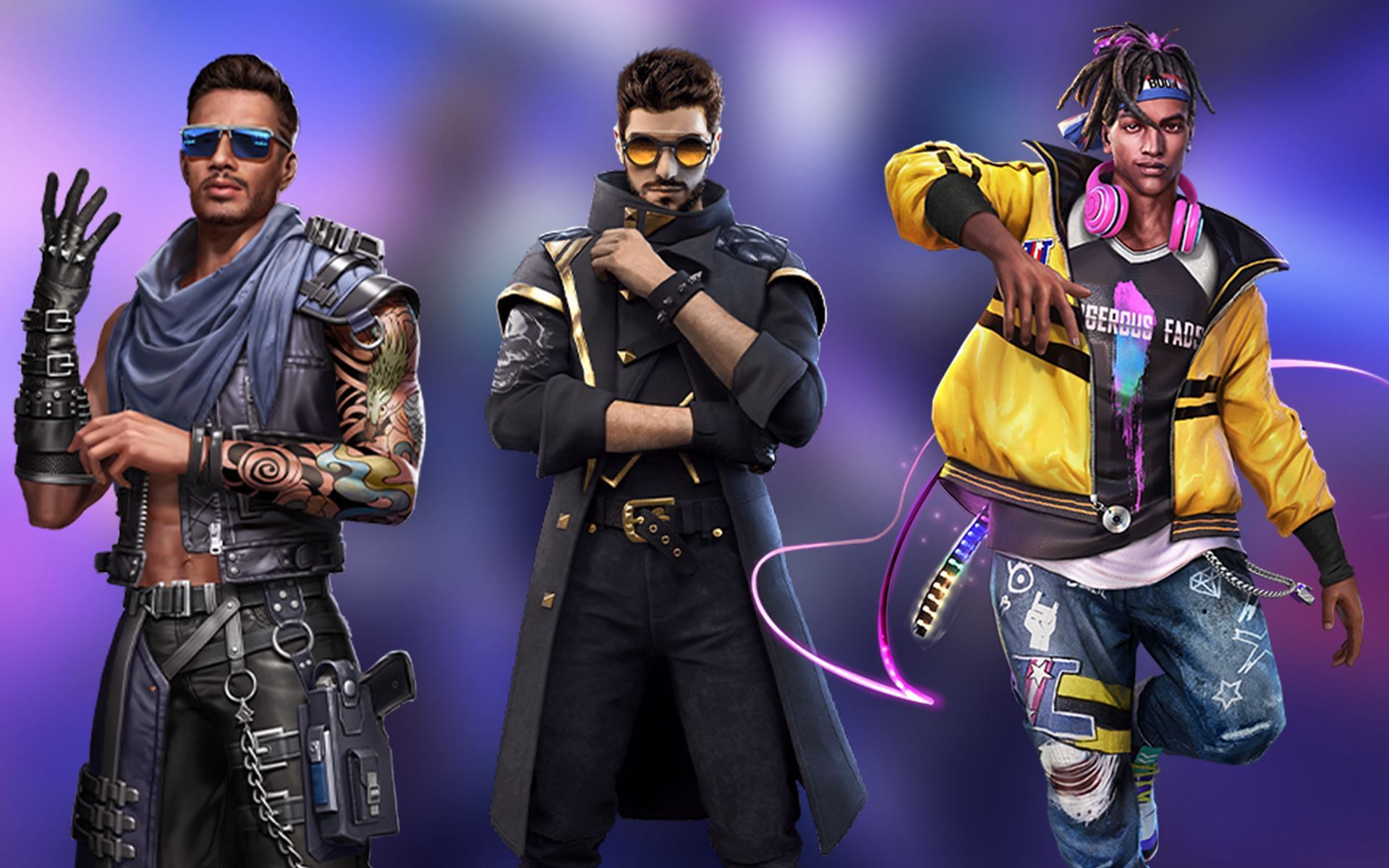 Make rank pushes great again by using these Free Fire characters (Image via Sportskeeda)