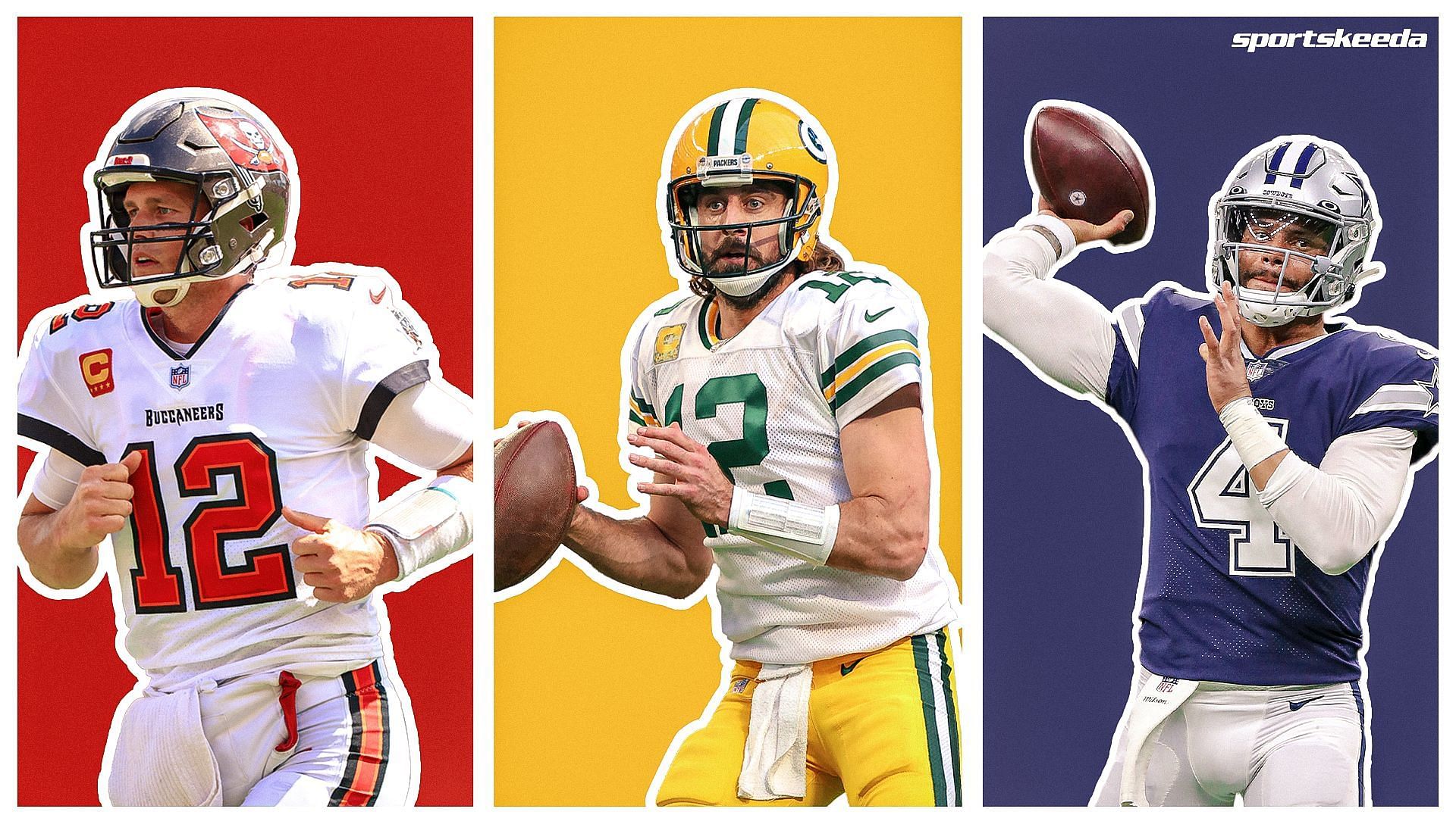 Tampa Bay Buccaneers, Green Bay Packers, Dallas Cowboys