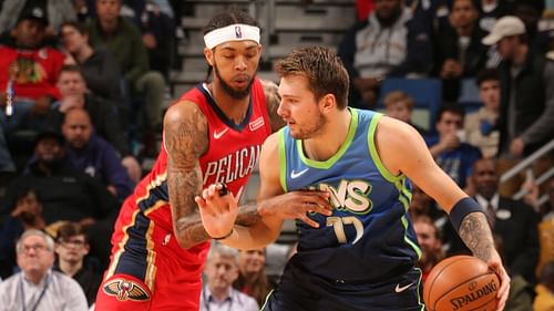 Luka Doncic toyed with the New Orleans Pelicans’ defense in their first encounter two days ago. [Photo: Sporting News]