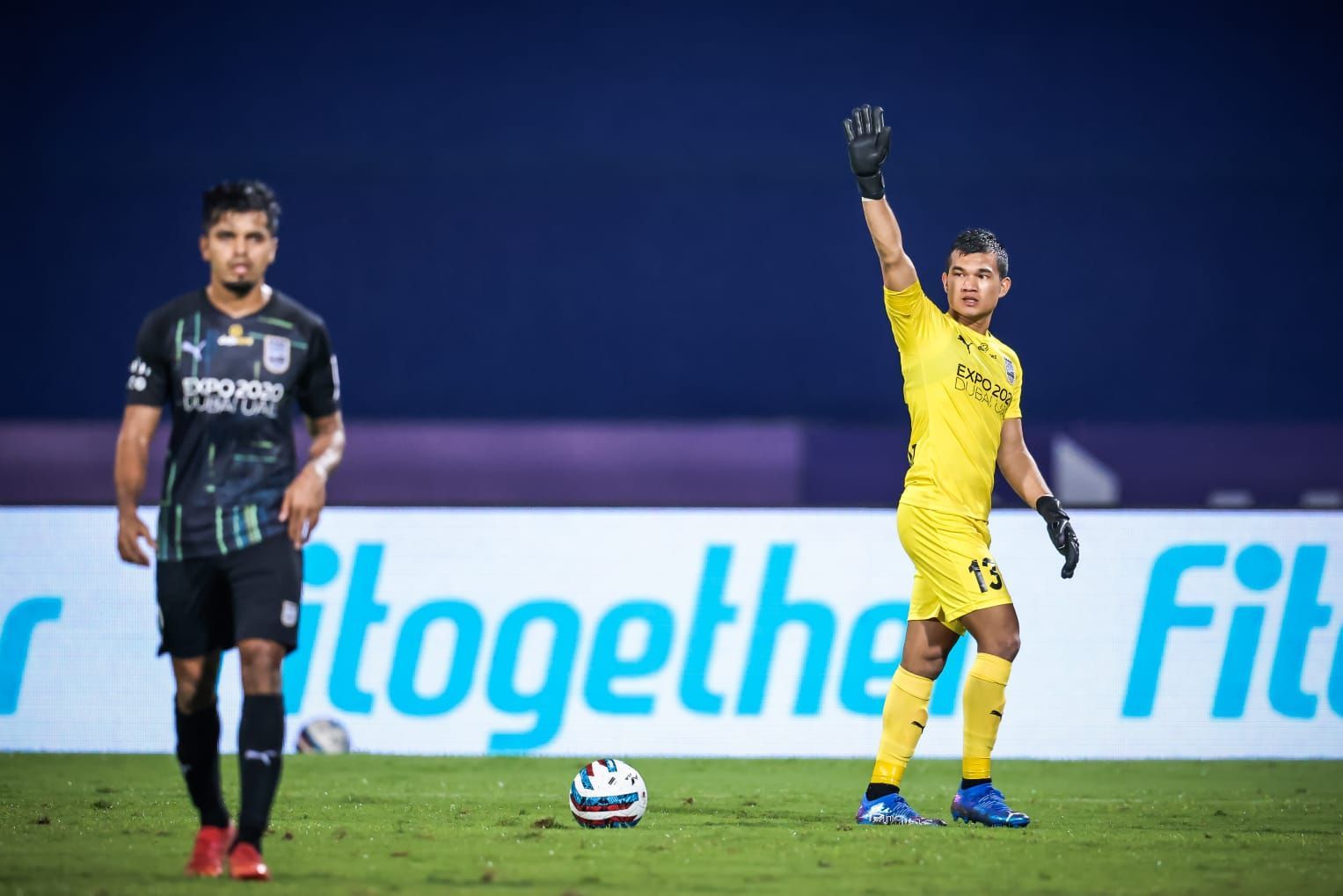 Nawaz kept a clean sheet on his Mumbai City FC debut (Pic Credits: Mumbai City FC)