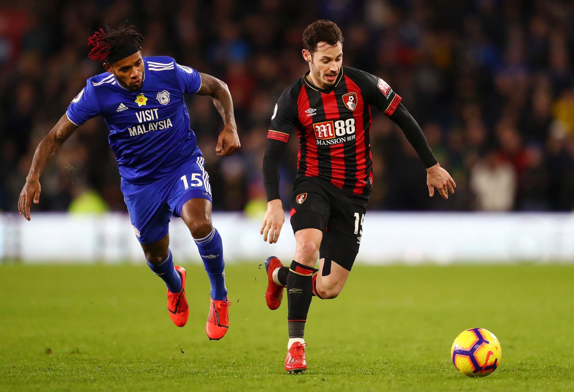 Bournemouth play host to Cardiff City at the Vitality Stadium