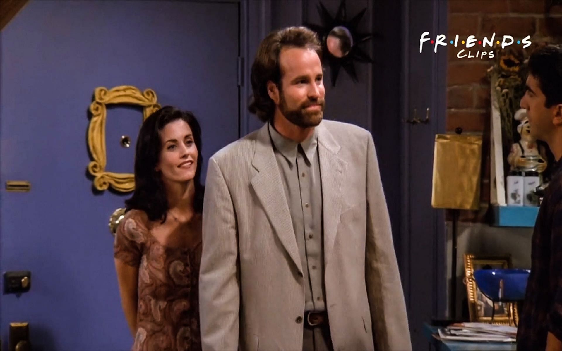 Still from Friends - Monica and Alan (Image via YouTube)