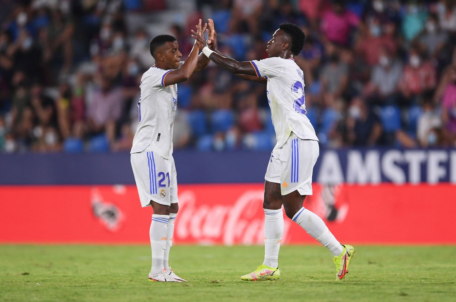 Rodrygo (L) and Vinicius Jr. are already stars for Real Madrid