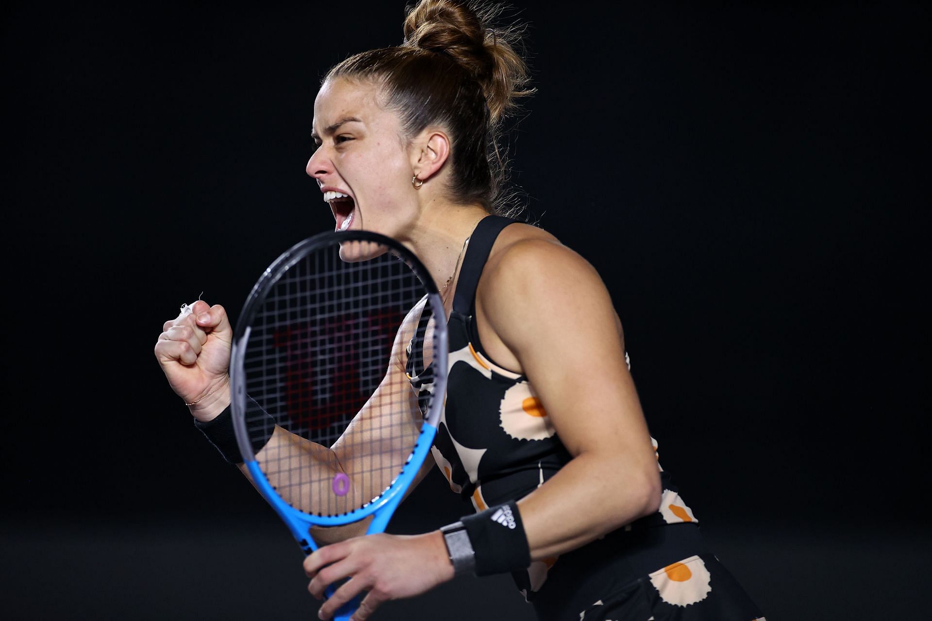 Sakkari reached two Grand Slam semifinals in 2021
