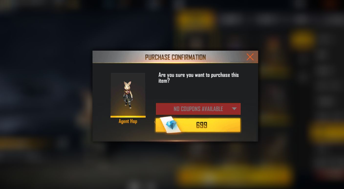 Agent Hop is worth 699 diamonds (Image via Free Fire)