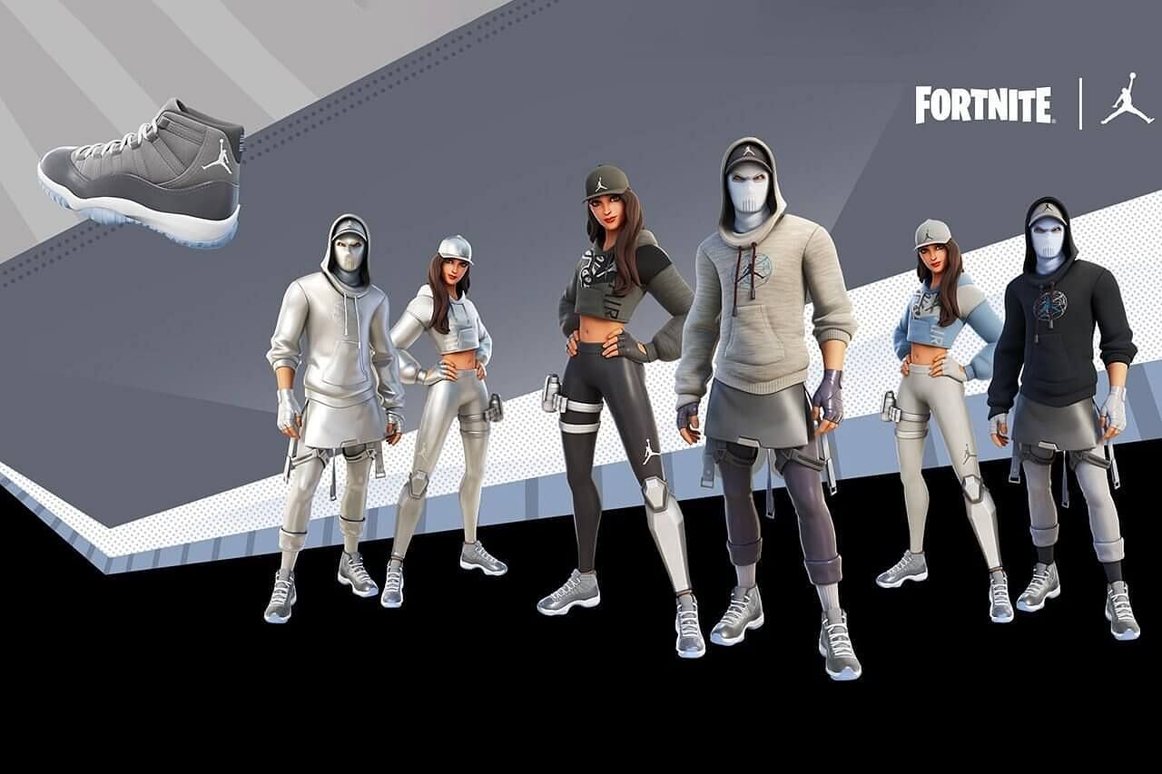 There are several new Jordan skins available (Image via Epic Games)