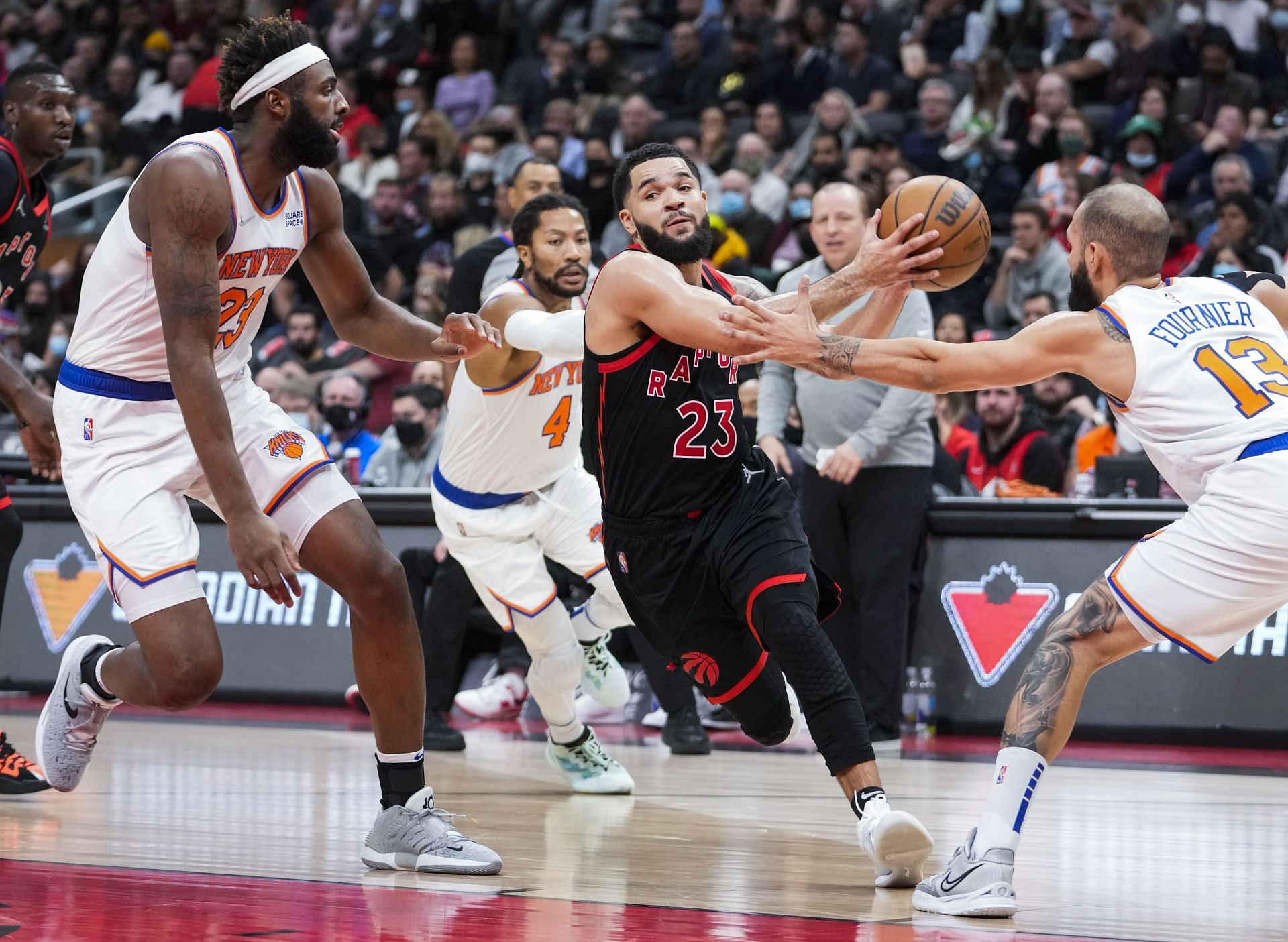 New York Knicks v Toronto Raptors