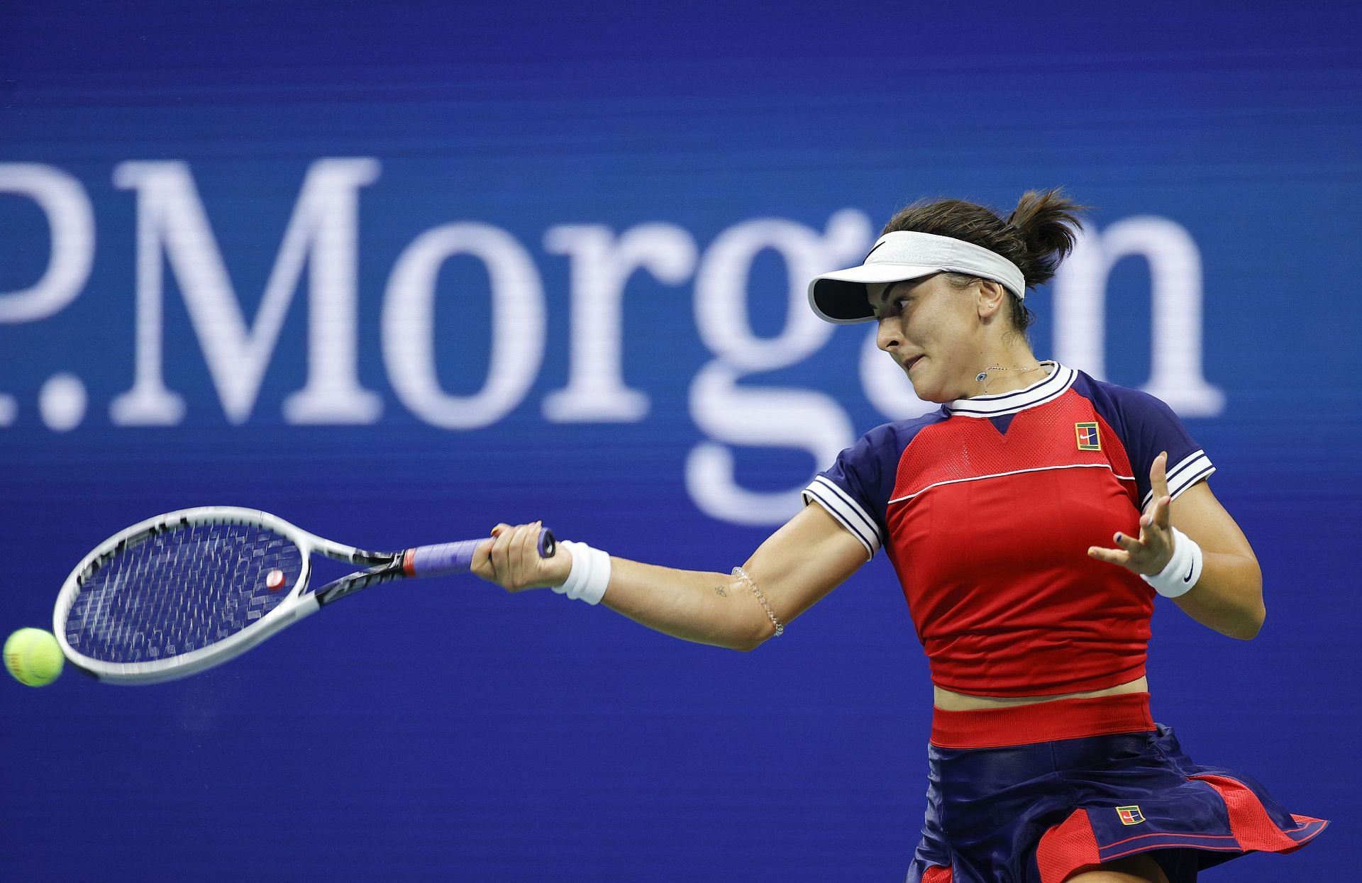 Bianca Andreescu at the US Open 2021