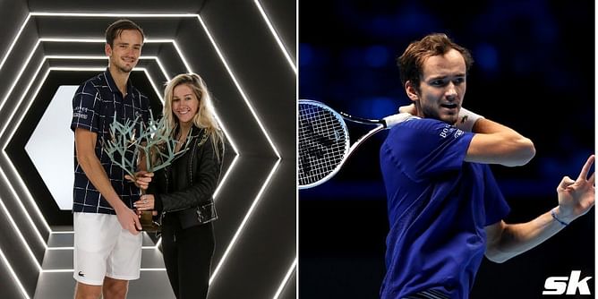 "She does a lot for me in order for me to play better tennis" - Daniil Medvedev acknowledges his partner Daria's contribution in his success