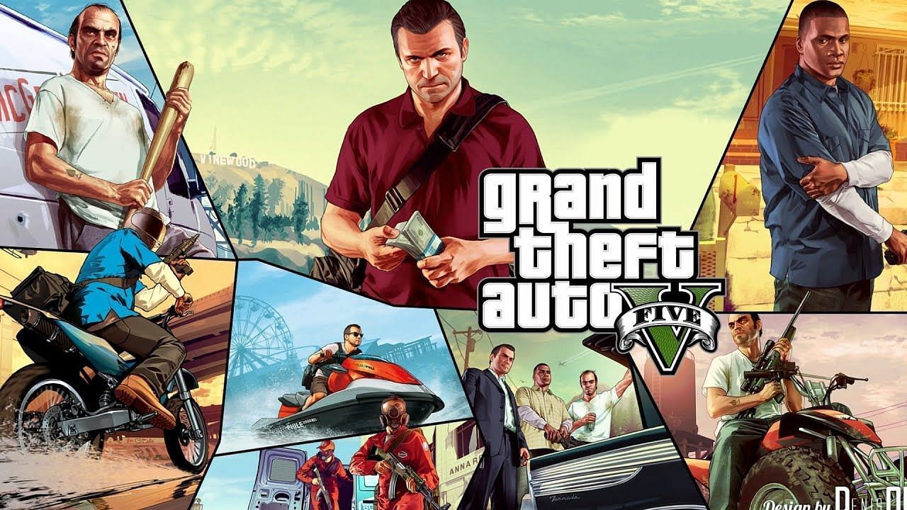 GTA 5 requires a bit more storage than the remasted trilogy (Image via YouTube @MB GAMES TRENDS)