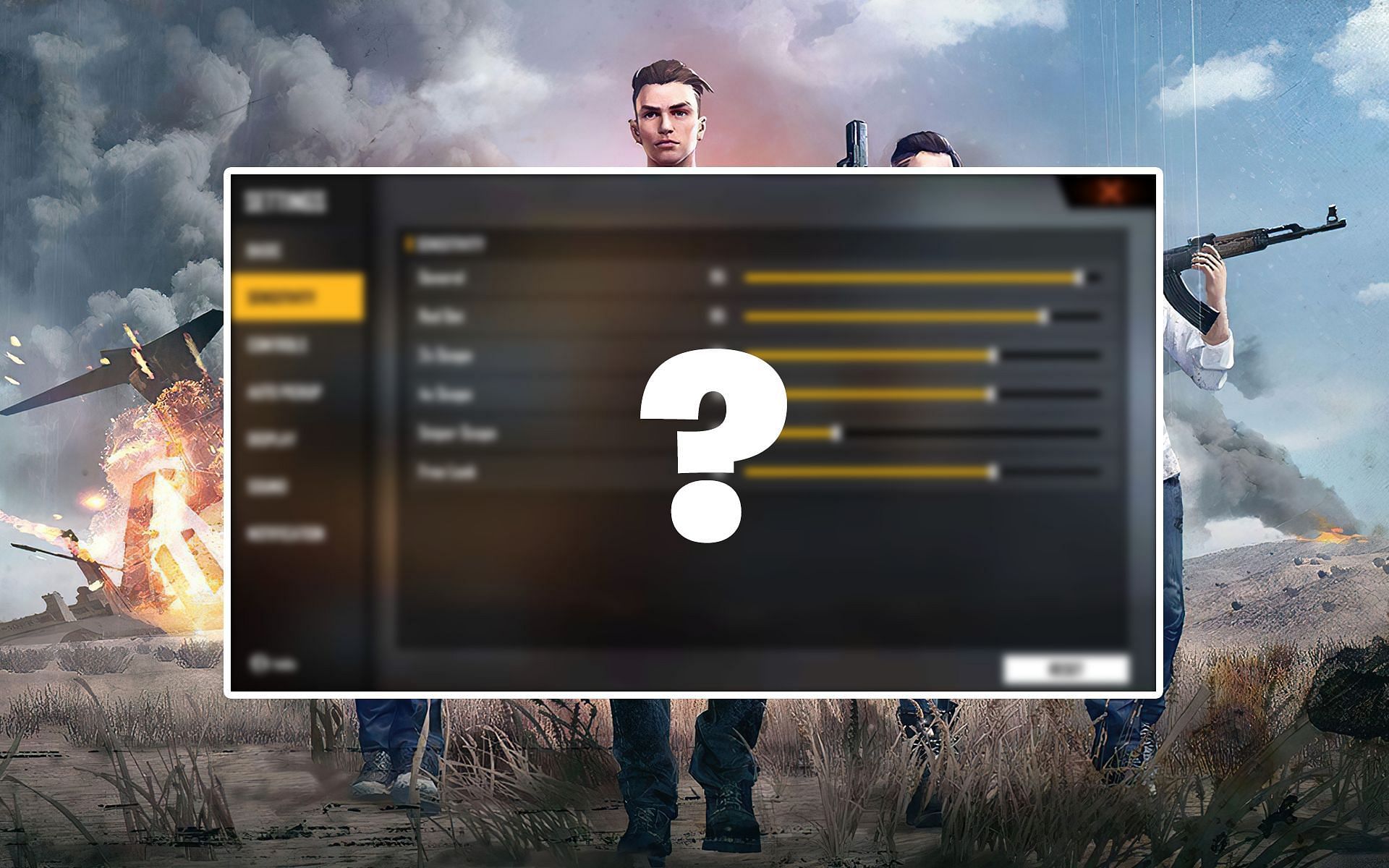Sensitivity settings can help users get immensely better in Free Fire (Image via Sportskeeda)
