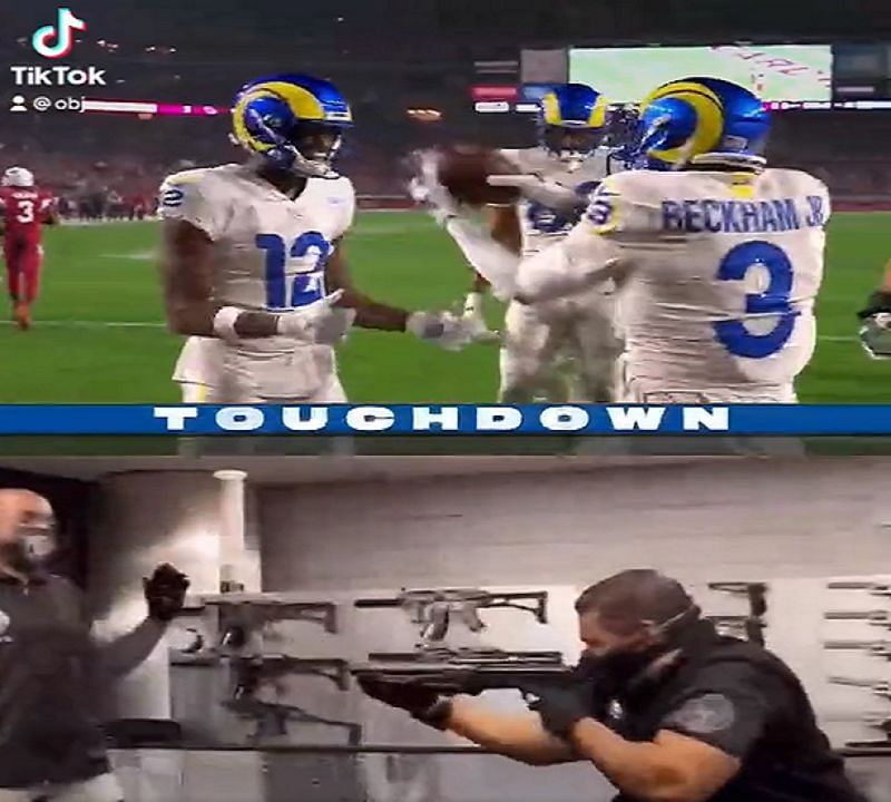 Odell Beckham Jr. TD celebration video: Watch Rams WR use Call of