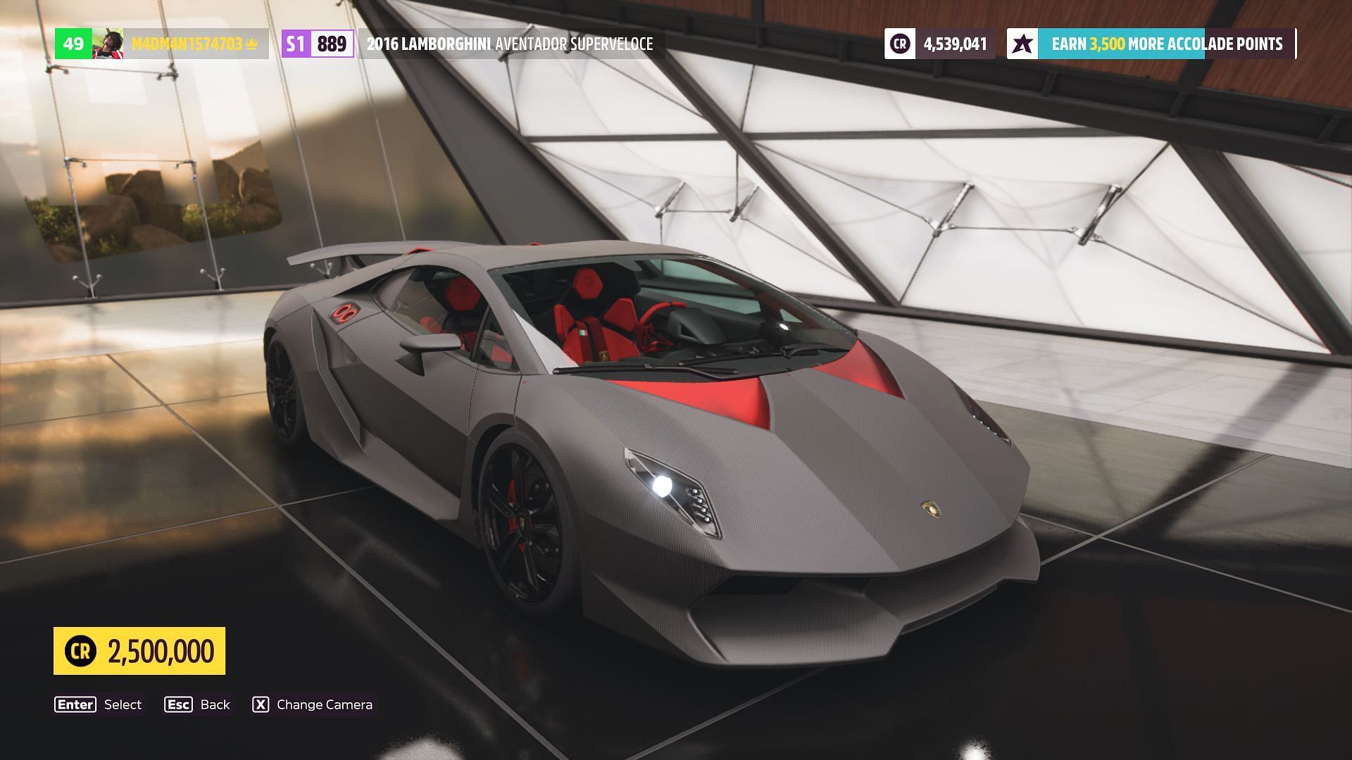 The Lamborghini Sesto Elemento (Image via Forza Horizon 5)