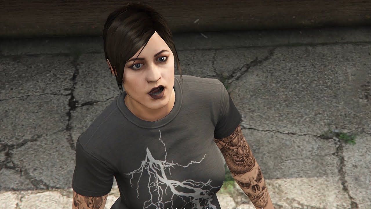 She&#039;s more important in GTA Online than in GTA 5 (Image via Rockstar Games)