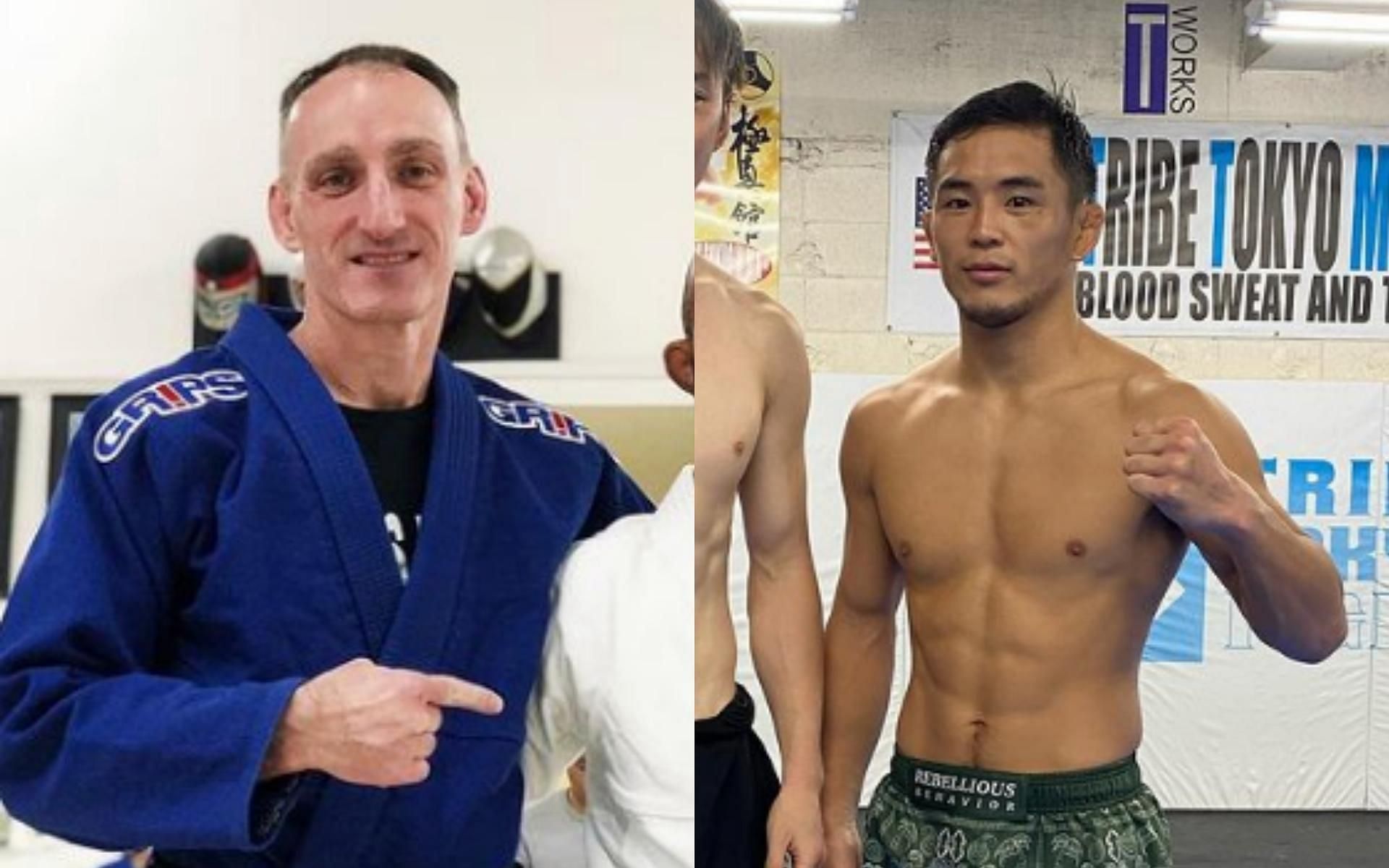 ONE Championship Senior VP of Operations Matt Hume (left) recently spoke about the star power of ONE flyweight Yaya Wakamatsu (right). (Image Courstesy: @mighty and @yw0209c4 on Instagram)