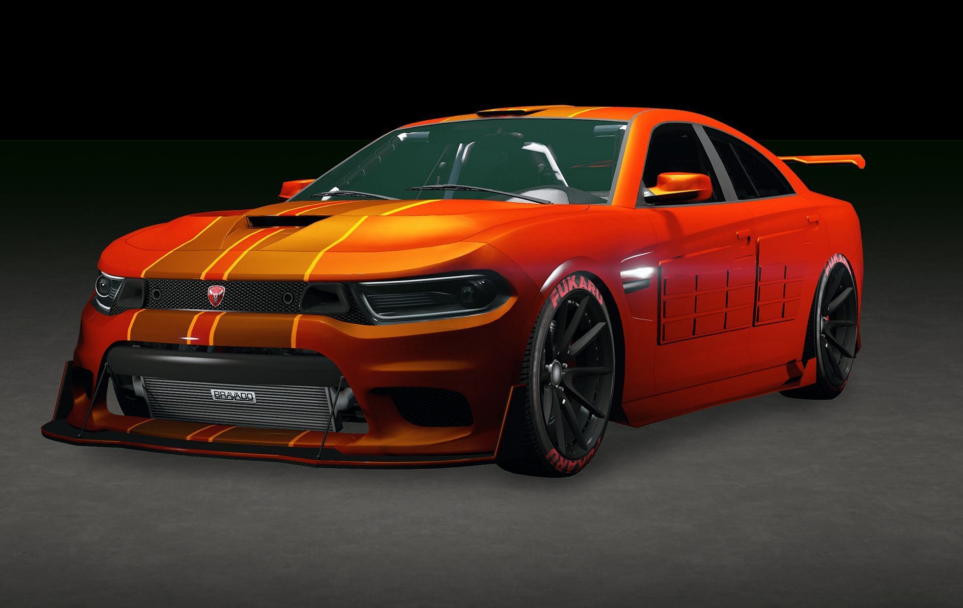 The Bravado Buffalo STX is the fastest car from The Contract update (Image via Rockstar Games)