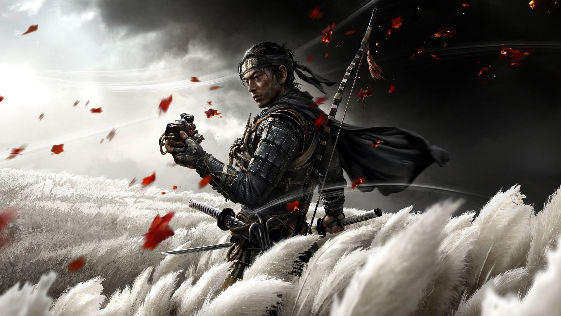 Ghost of Tsushima (Image via Wallpaper Access)