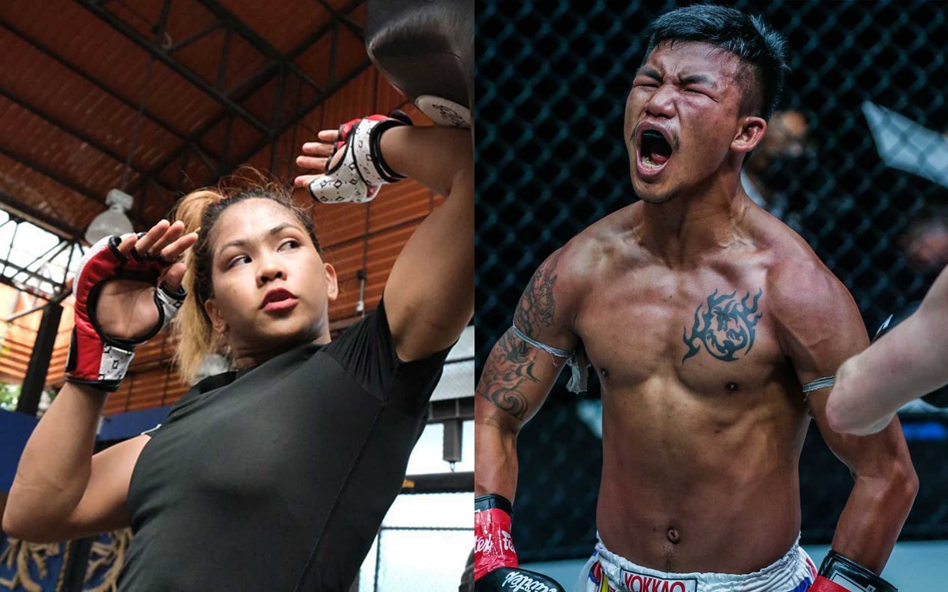 Denice Zamboanga (left) Rodtang Jitmuangnon (right) [Photo: ONE Championship]