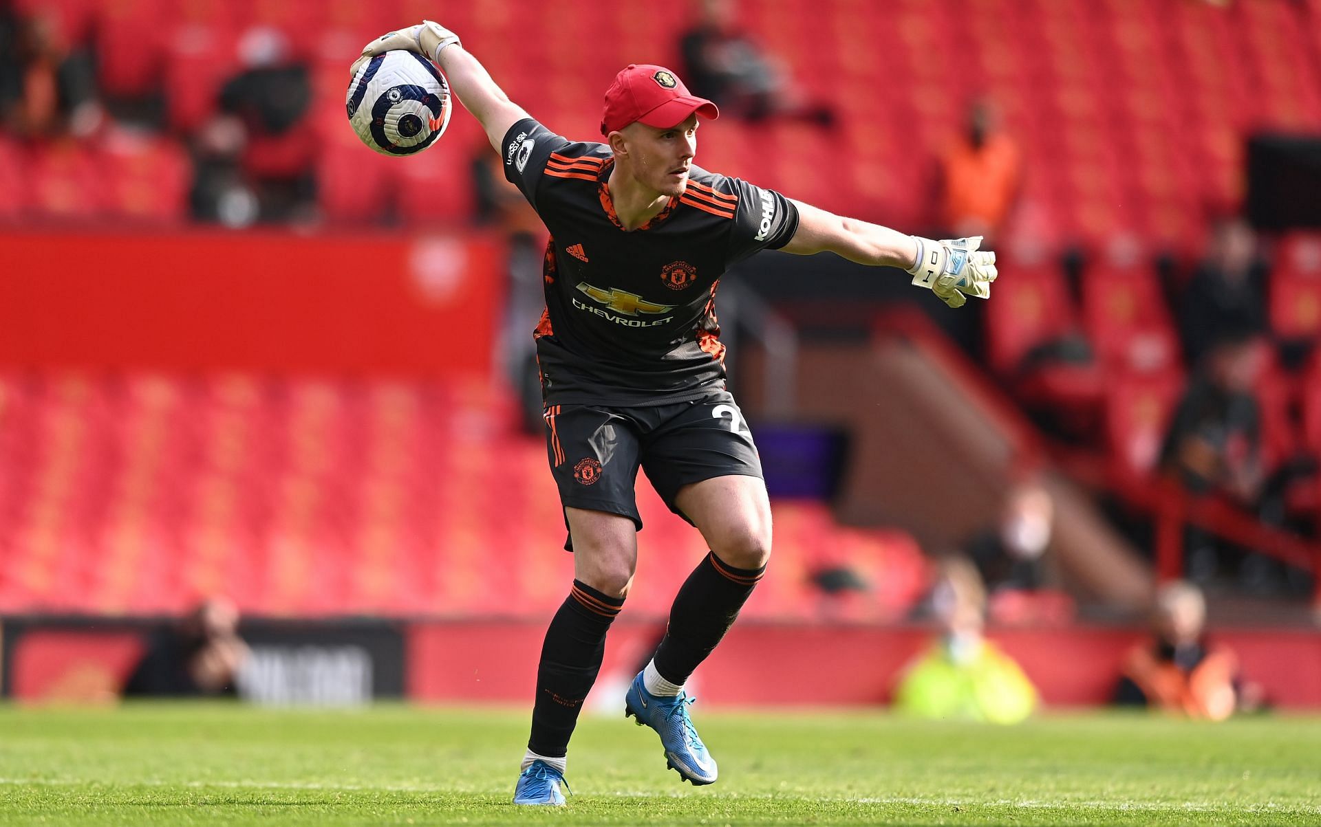 Dean Henderson in action for Manchester United