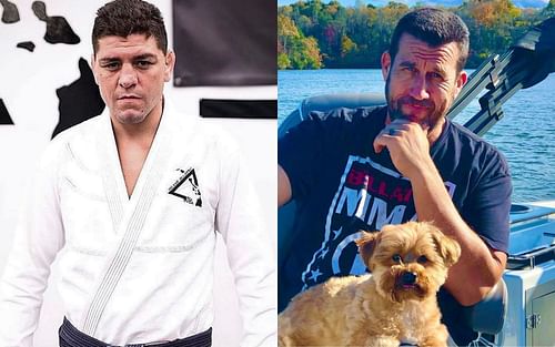 Nick Diaz (L) and John McCarthy (R) via Instagram @nickdiaz209 and @johnmccarthymma