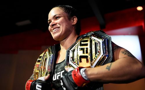 Reigning UFC women's featherweight and bantamweight champion Amanda Nunes