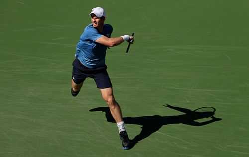 Andy Murray at the Indian Wells Masters 