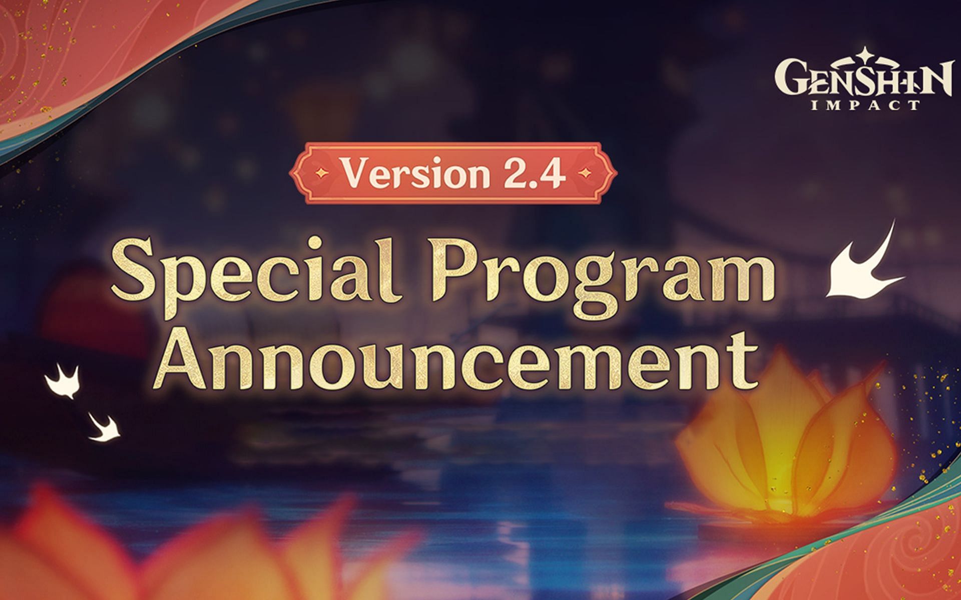 Genshin Impact version 2.4 livestream date has been officially announced (Image via Genshin Impact)
