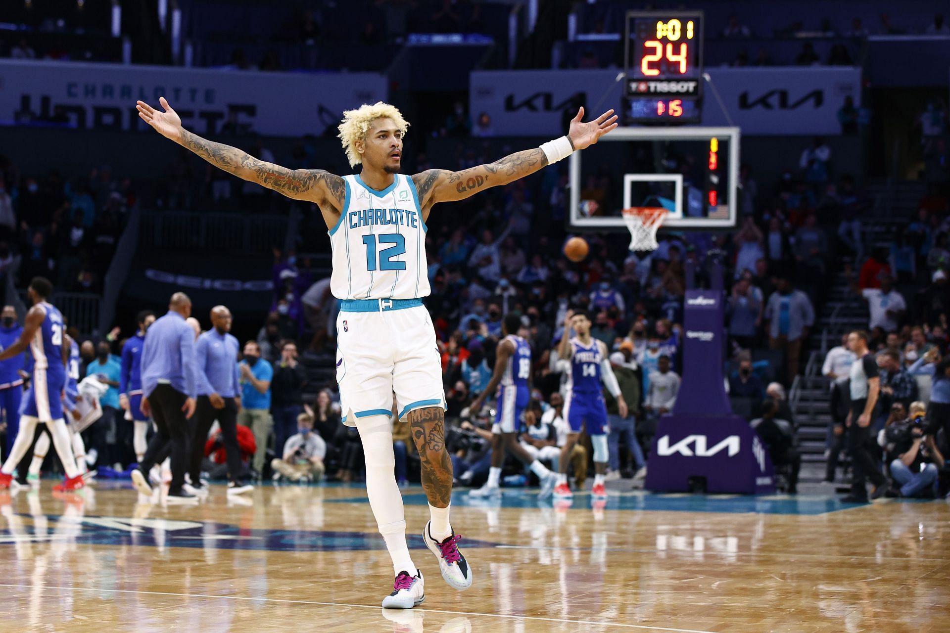 Charlotte Hornets wing Kelly Oubre Jr continues to make some noise as a Sixth Man of the Year contender