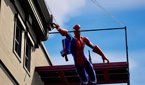 Fortnite Chapter 3 (Week 2 Challenges) How to travel 50 meters in one swing using Spider-Man Web-Shooters