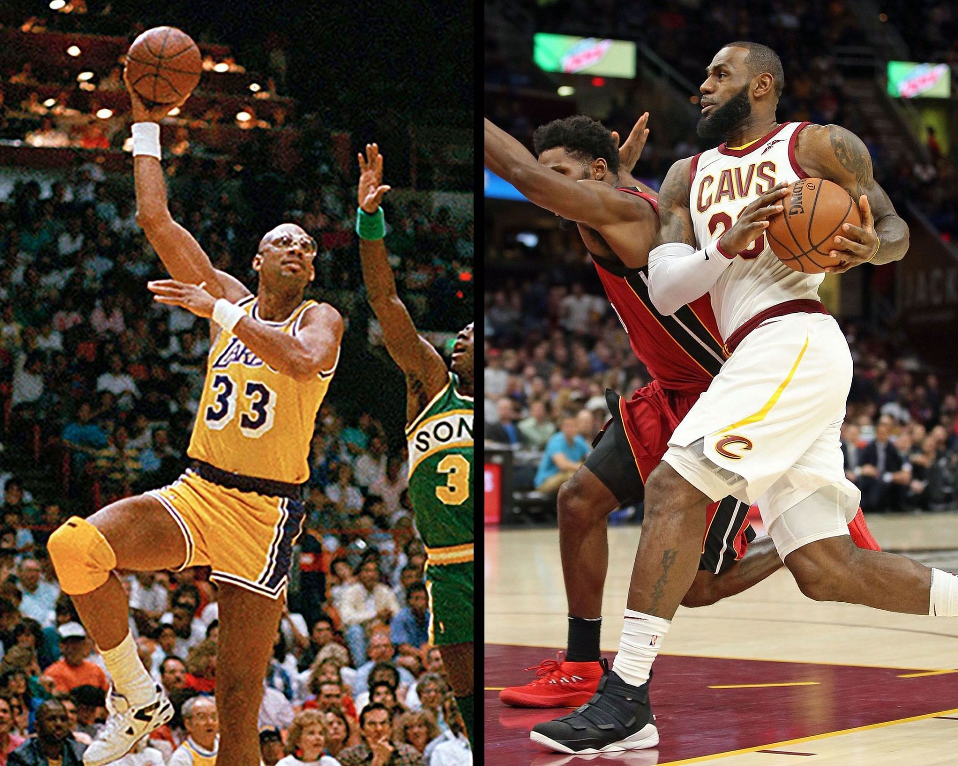 Kareem Abdul-Jabbar&#039;s all-time scoring record is just a matter of time with how LeBron James has been playing. [Photo: Cleveland.com]
