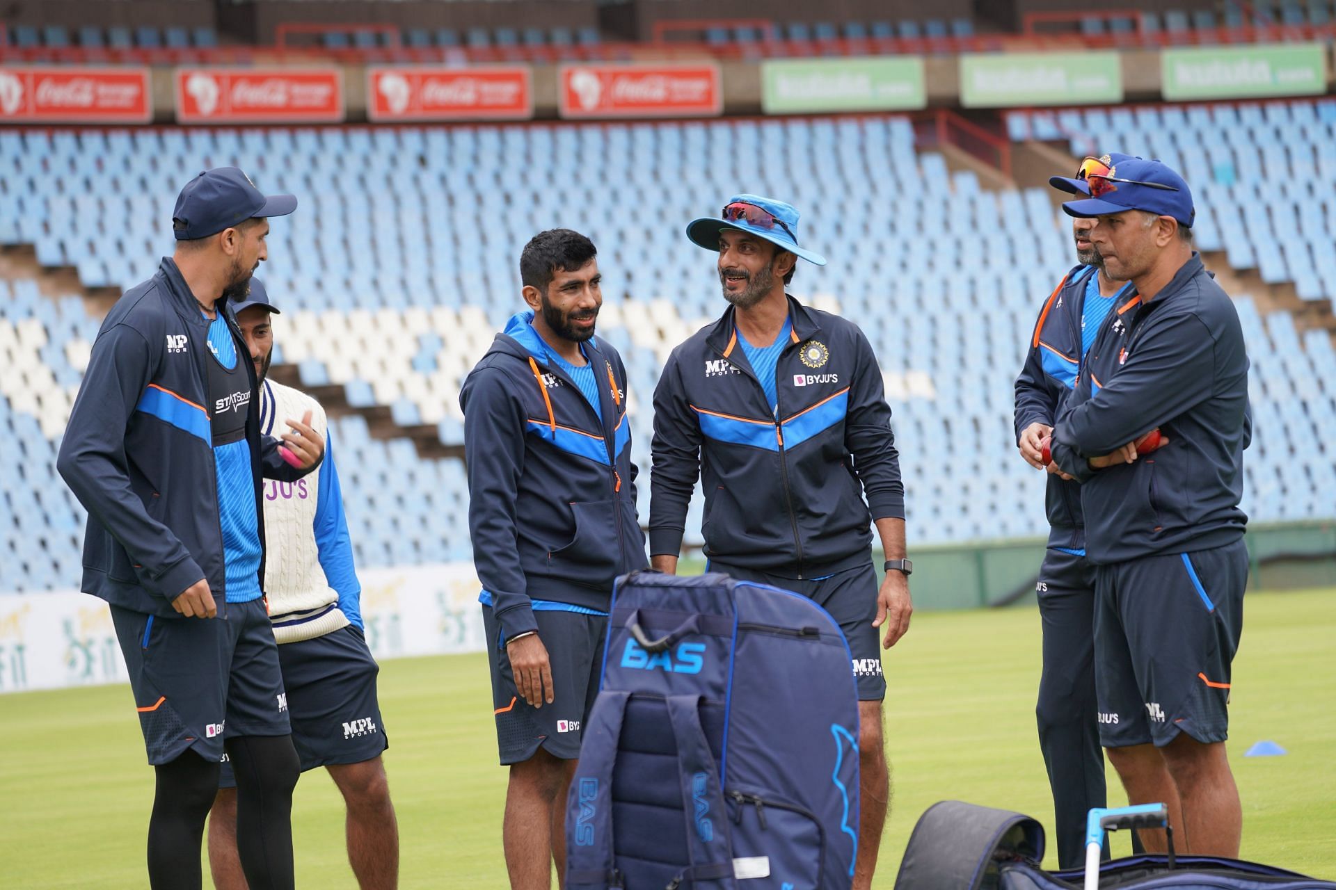 Team India&#039;s training session from SuperSport Park - Image Courtesy: BCCI Twitter